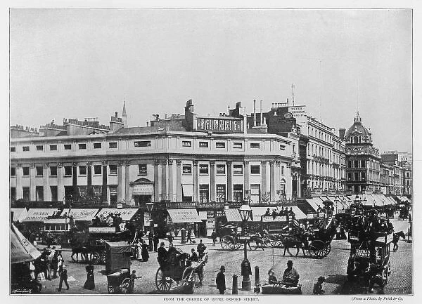 Oxford Circus from Upper Regent Street, London