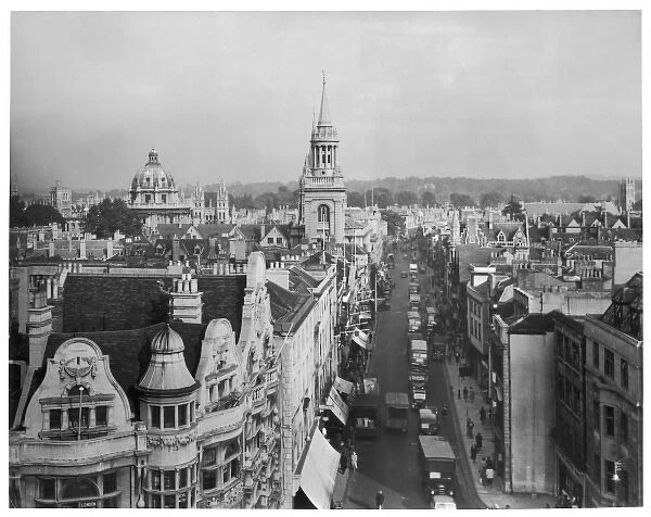 Oxford  /  High Street 1950S