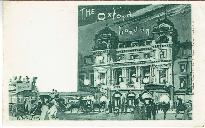 Framed Print : Oxford Theatre, London Framed Print : Oxford Theatre, London