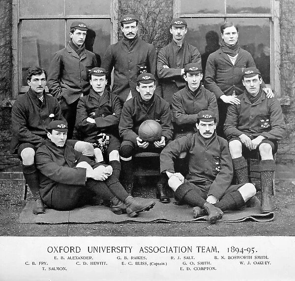 Oxford University Football Team, 1895