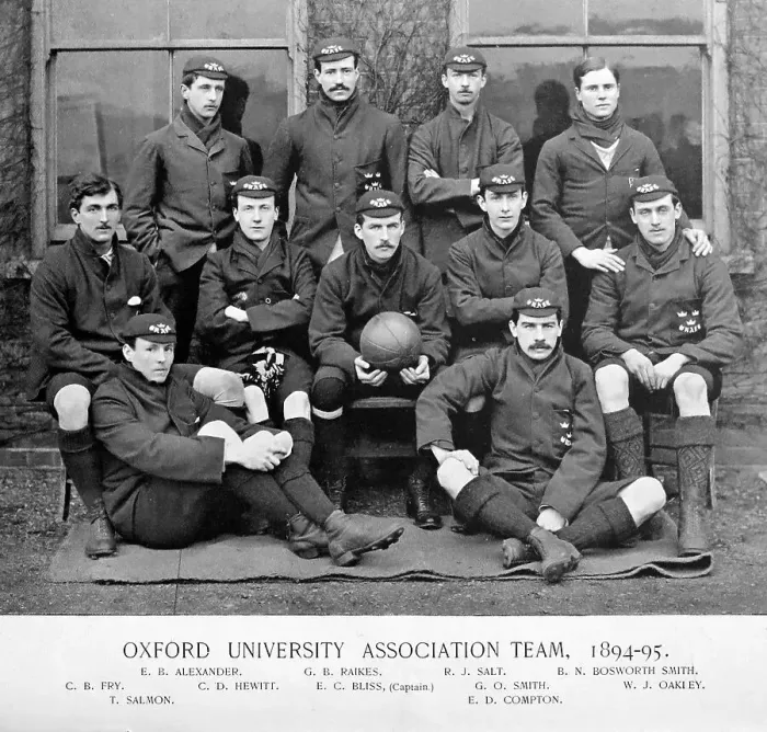 Framed Print : Oxford University Football Team, 1895 Framed Print : Oxford University Football Team, 1895