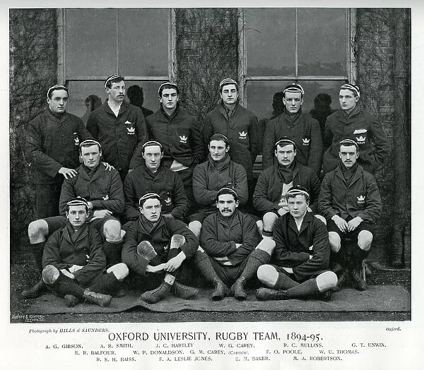 Oxford University Rugby Team, 1894-95