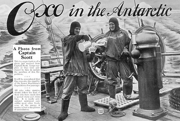 Oxo in the Antarctic - Captain Scott polar expedition