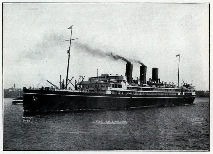 Framed Print : P & O, R. M. S. Naldera Framed Print : P & O, R. M. S. Naldera