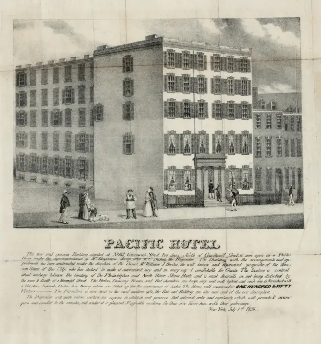 Framed Print : Pacific Hotel Framed Print : Pacific Hotel