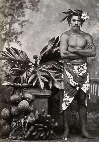 Pacific Islands, Oceania: portrait of a young man
