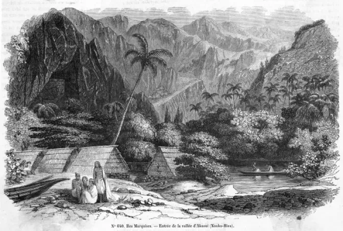 Framed Print : Pacific Marquesas Framed Print : Pacific Marquesas
