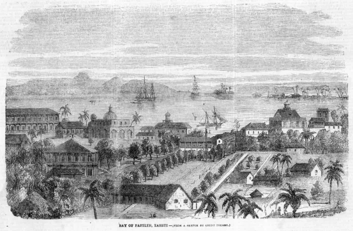 Framed Print : Pacific Tahiti Framed Print : Pacific Tahiti