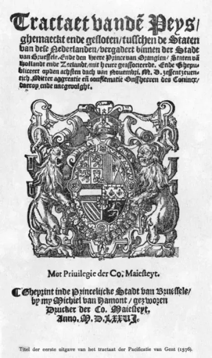 Framed Print : Pacification of Ghent Framed Print : Pacification of Ghent