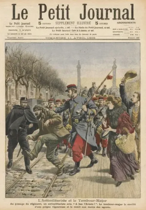 Framed Print : Pacifist Arrested 1909 Framed Print : Pacifist Arrested 1909
