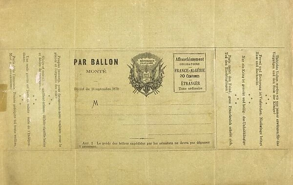 Packet for Balloon Post