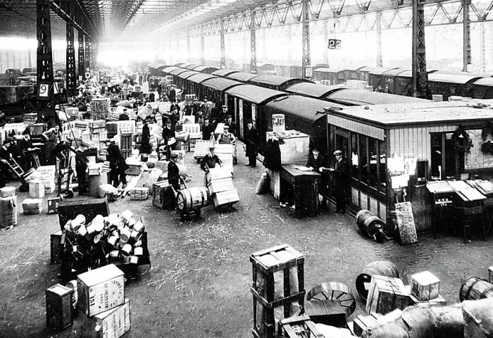 Framed Print : Paddington Goods Depot early 1900s Framed Print : Paddington Goods Depot early 1900s