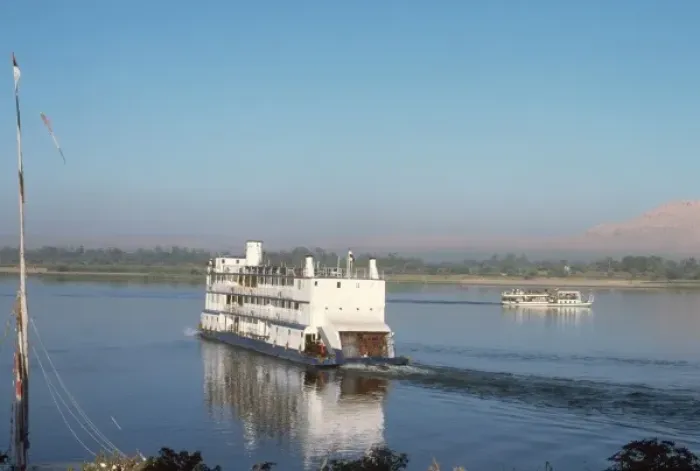 Framed Print : Paddle Steamer on Nile Framed Print : Paddle Steamer on Nile