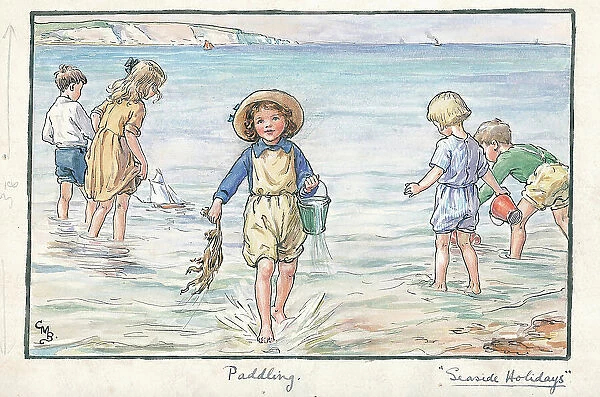 Paddling. Seaside Holidays