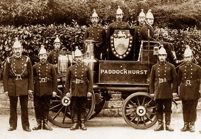 Framed Print : Paddockhurst fire engine Framed Print : Paddockhurst fire engine