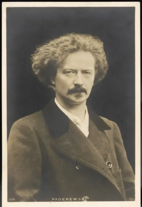 Framed Print : Paderewski / Postcard Framed Print : Paderewski / Postcard