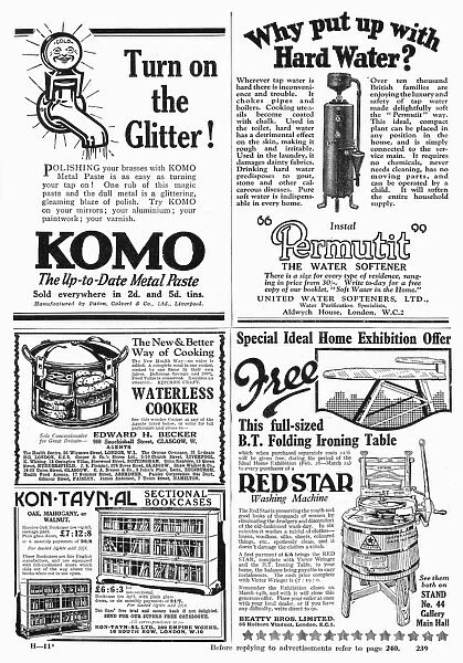 Page of advertisements