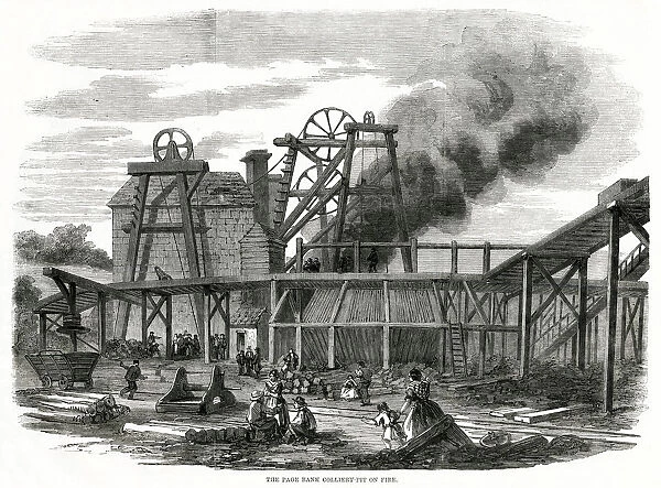 Page Bank Colliery, fire 1858