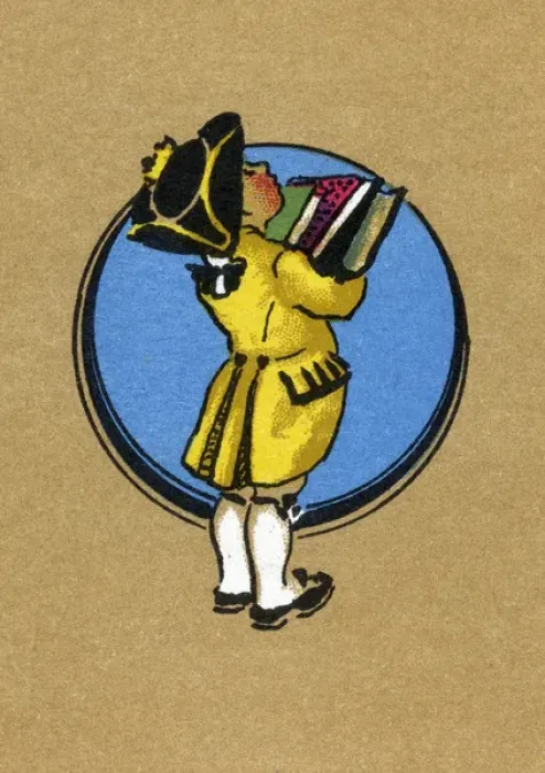 Framed Print : Page boy carrying books Framed Print : Page boy carrying books