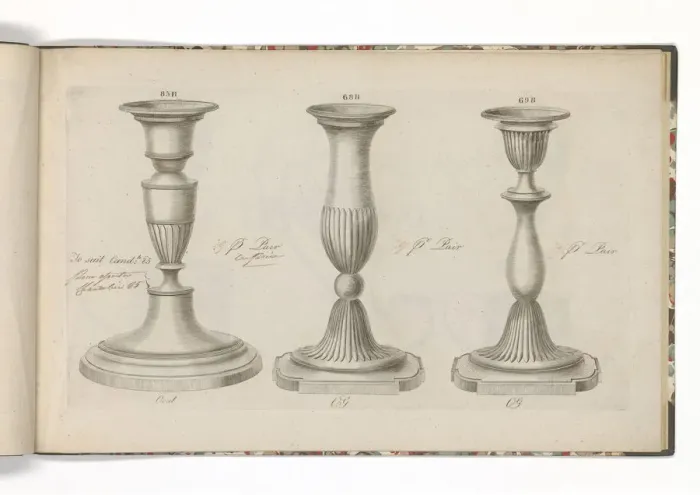 Framed Print : Page from a catalogue of domestic silverware Framed Print : Page from a catalogue of domestic silverware