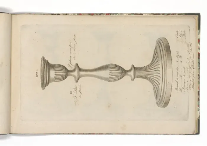 Framed Print : Page from a catalogue of domestic silverware Framed Print : Page from a catalogue of domestic silverware