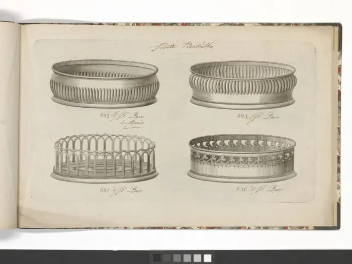 Framed Print : Page from a catalogue of domestic silverware Framed Print : Page from a catalogue of domestic silverware