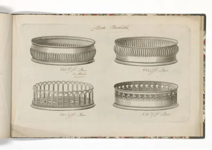 Framed Print : Page from a catalogue of domestic silverware Framed Print : Page from a catalogue of domestic silverware