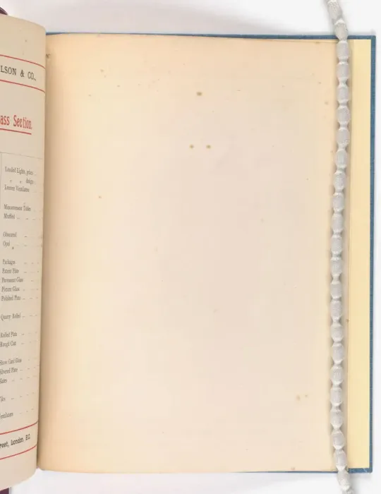Framed Print : Page from Catalogue of Materials for House Painting and Gla Framed Print : Page from Catalogue of Materials for House Painting and Gla