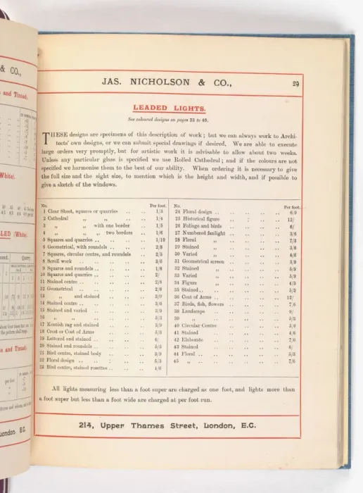 Framed Print : Page from Catalogue of Materials for House Painting and Gla Framed Print : Page from Catalogue of Materials for House Painting and Gla