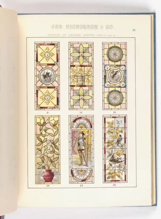 Framed Print : Page from Catalogue of Materials for House Painting and Gla Framed Print : Page from Catalogue of Materials for House Painting and Gla