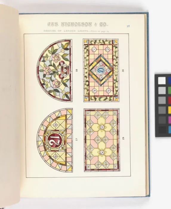 Framed Print : Page from Catalogue of Materials for House Painting and Gla Framed Print : Page from Catalogue of Materials for House Painting and Gla