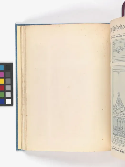 Framed Print : Page from Catalogue of Materials for House Painting and Gla Framed Print : Page from Catalogue of Materials for House Painting and Gla