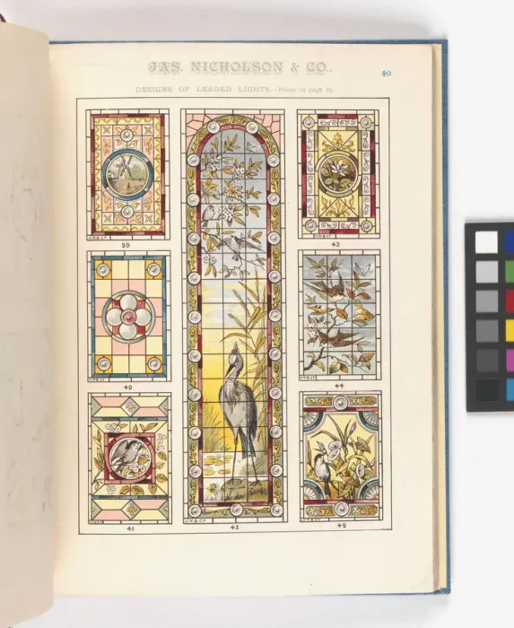 Framed Print : Page from Catalogue of Materials for House Painting and Gla Framed Print : Page from Catalogue of Materials for House Painting and Gla
