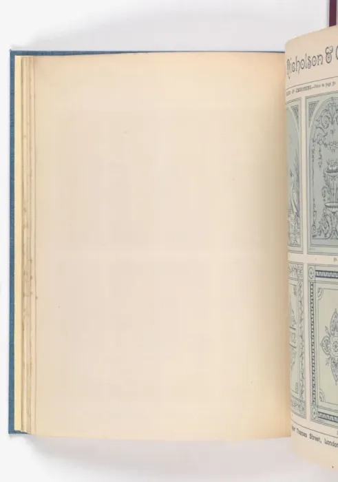 Framed Print : Page from Catalogue of Materials for House Painting and Gla Framed Print : Page from Catalogue of Materials for House Painting and Gla
