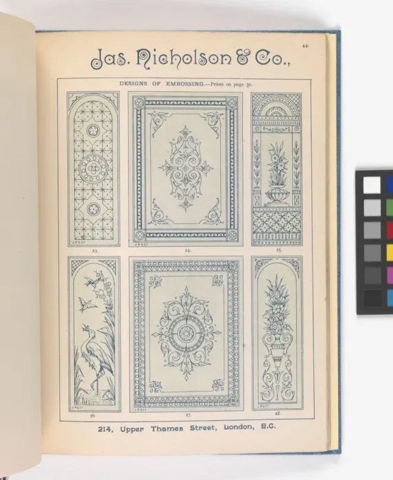 Framed Print : Page from Catalogue of Materials for House Painting and Gla Framed Print : Page from Catalogue of Materials for House Painting and Gla