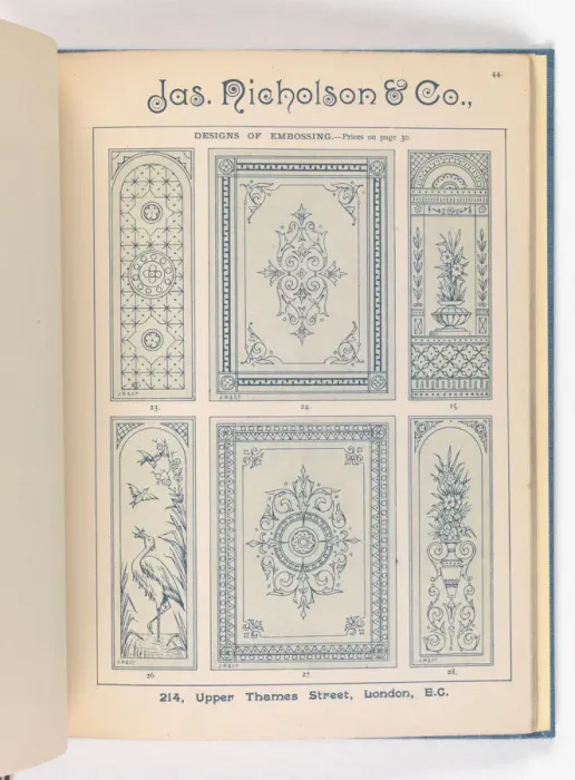 Framed Print : Page from Catalogue of Materials for House Painting and Gla Framed Print : Page from Catalogue of Materials for House Painting and Gla