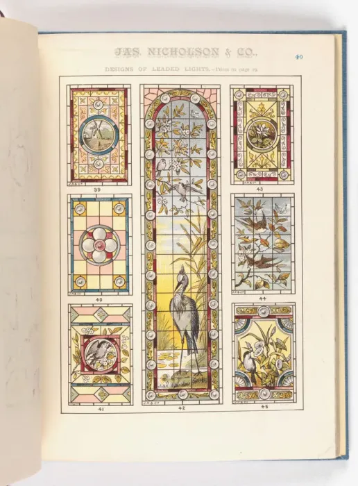 Framed Print : Page from Catalogue of Materials for House Painting and Gla Framed Print : Page from Catalogue of Materials for House Painting and Gla