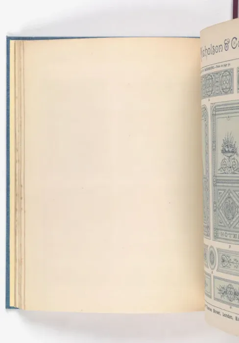 Framed Print : Page from Catalogue of Materials for House Painting and Gla Framed Print : Page from Catalogue of Materials for House Painting and Gla