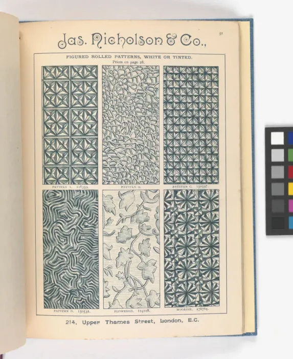 Framed Print : Page from Catalogue of Materials for House Painting and Gla Framed Print : Page from Catalogue of Materials for House Painting and Gla