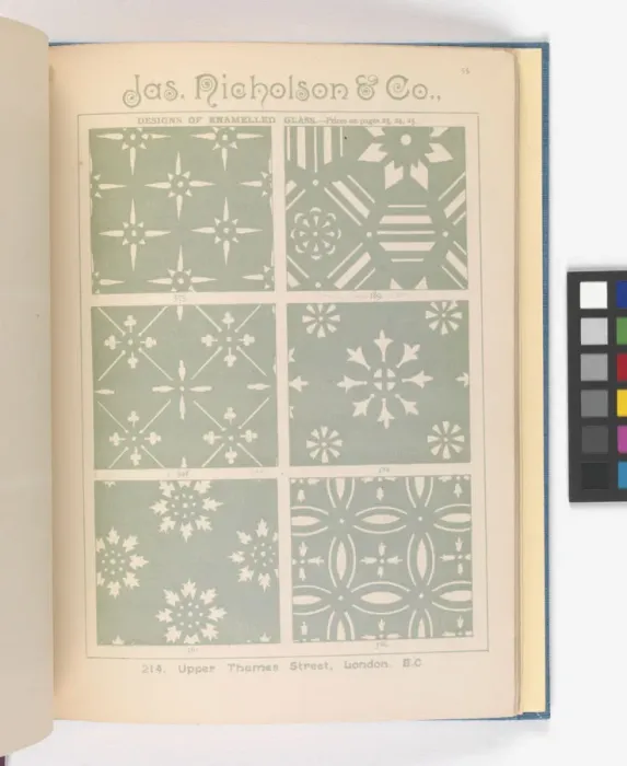 Framed Print : Page from Catalogue of Materials for House Painting and Gla Framed Print : Page from Catalogue of Materials for House Painting and Gla