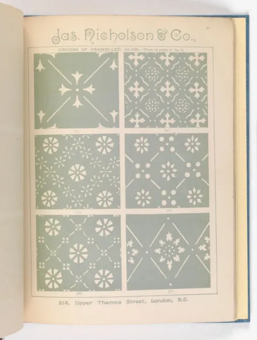 Framed Print : Page from Catalogue of Materials for House Painting and Gla Framed Print : Page from Catalogue of Materials for House Painting and Gla