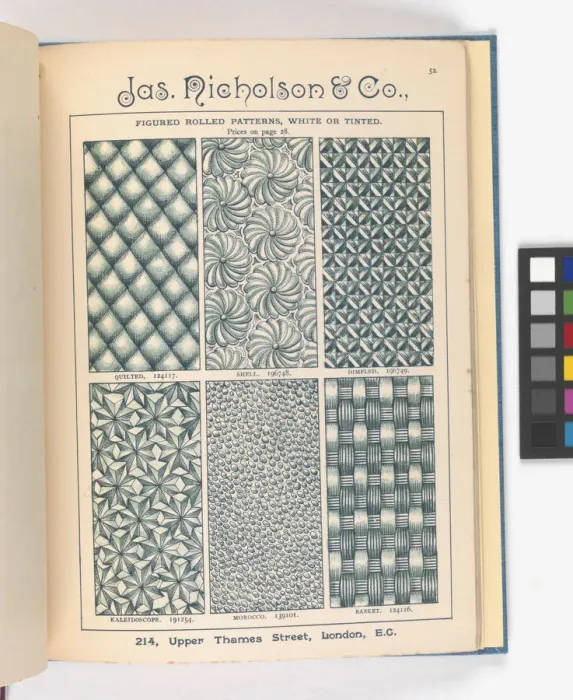 Framed Print : Page from Catalogue of Materials for House Painting and Gla Framed Print : Page from Catalogue of Materials for House Painting and Gla