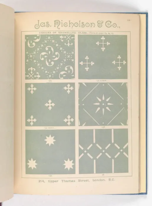Framed Print : Page from Catalogue of Materials for House Painting and Gla Framed Print : Page from Catalogue of Materials for House Painting and Gla