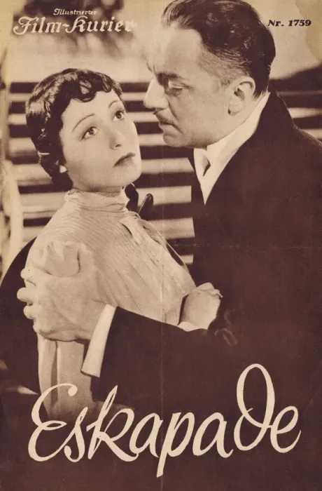 Framed Print : Front page of Film Kurier magazine for Escapade (1935) Framed Print : Front page of Film Kurier magazine for Escapade (1935)