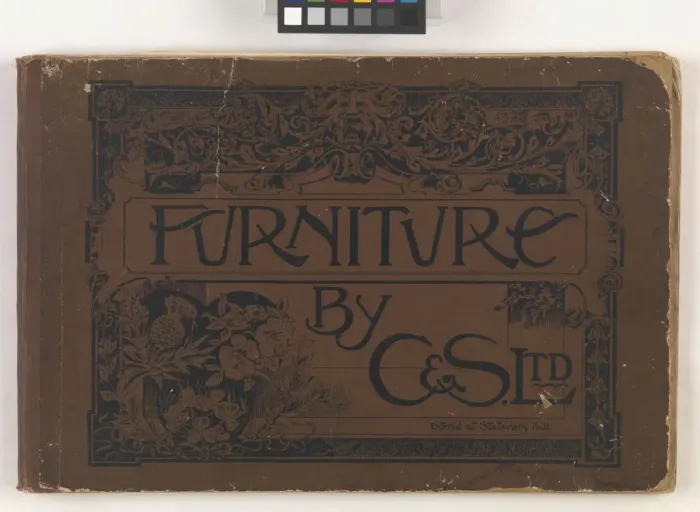 Framed Print : Page from Furniture by C&S. Ltd Framed Print : Page from Furniture by C&S. Ltd