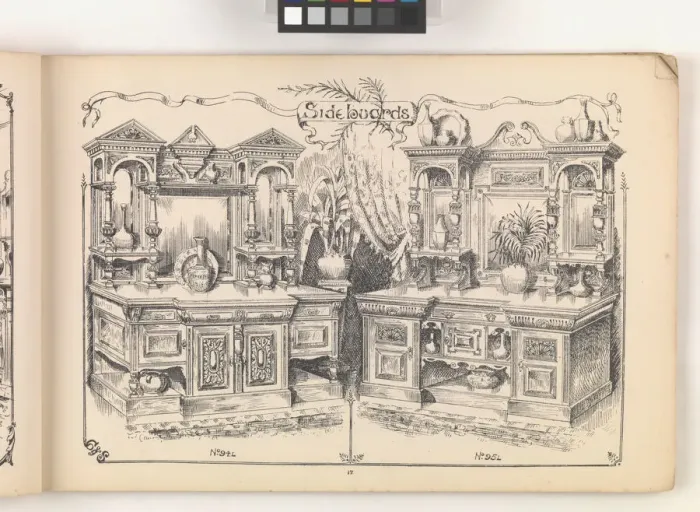 Framed Print : Page from Furniture by C&S. Ltd Framed Print : Page from Furniture by C&S. Ltd