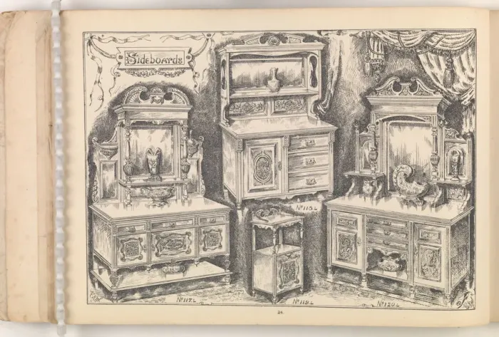 Framed Print : Page from Furniture by C&S. Ltd Framed Print : Page from Furniture by C&S. Ltd