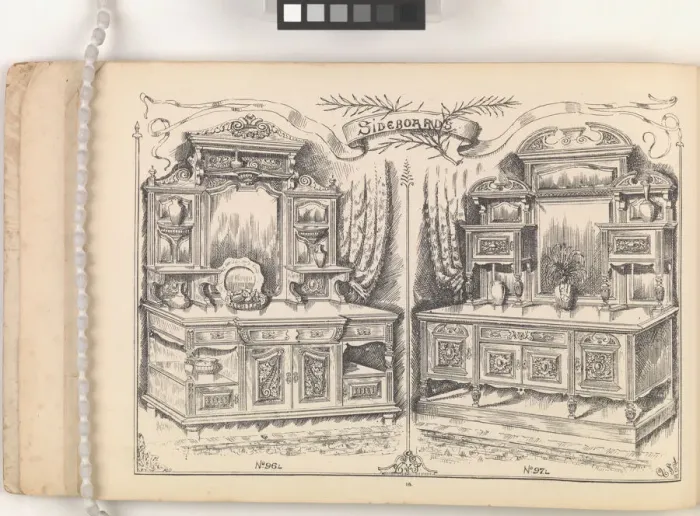 Framed Print : Page from Furniture by C&S. Ltd Framed Print : Page from Furniture by C&S. Ltd