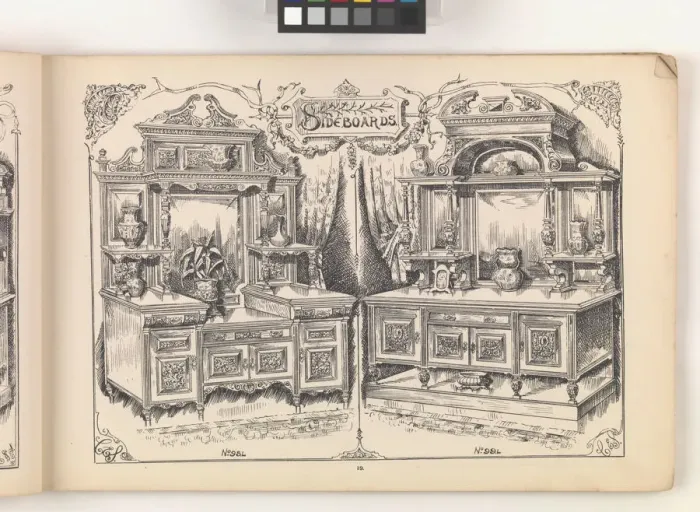 Framed Print : Page from Furniture by C&S. Ltd Framed Print : Page from Furniture by C&S. Ltd