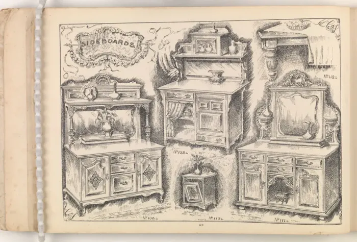 Framed Print : Page from Furniture by C&S. Ltd Framed Print : Page from Furniture by C&S. Ltd